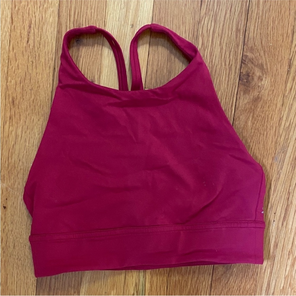 Lululemon Athletica Red Sports Bra Size 4